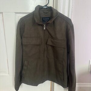 Abercrombie and Fitch Army Jacket, Size L, Green